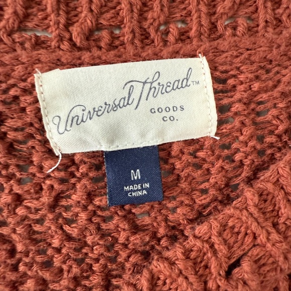 Universal Thread Rust Knit Top - Picture 3 of 3